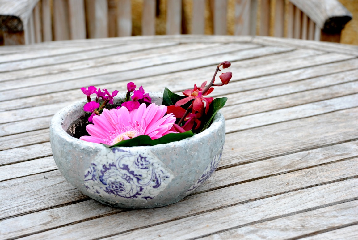Verliebt in den Dekotrend Flowerbowls | Zu Besuch im Café Theetuin